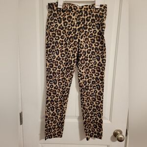 H&M Dress Pants Leopard Size 6